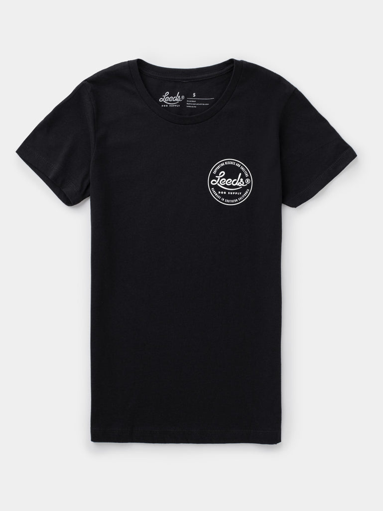 Badge - Womens T-Shirt - Black