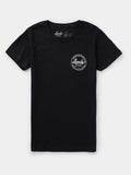 Badge - Womens T-Shirt - Black